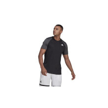 Мужские футболки Мужская спортивная футболка черная с логотипом Asics Paris Technical 2