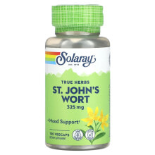 Solaray, True Herbs St. John's Wort, 325 mg, 100 VegCaps