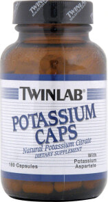 Калий Twinlab Potassium Caps Калий 180 капсул