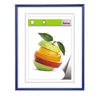 Hama 00061657 - Polystyrene - Silver - Single picture frame - 18 x 24 cm - 297 mm - 420 mm