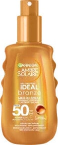 Sonnenspray ideal bronze milk-in Spray, LSF 50, 150 ml