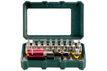 Tool kits and accessories metabo 626709000 - 32 pc(s) - Torx - 10 - 15 - 20 - 25 - 27 - 30 - 40 - Chromium-vanadium steel - 2.5 cm