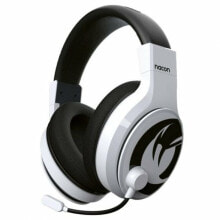 Headphones with Microphone Nacon GH-120 Grey