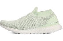 adidas Ultraboost Laceless 低帮 跑步鞋 男款 白 / Кроссовки Adidas Ultraboost Laceless BB6223