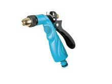 Pistols, nozzles and sprinklers for hoses