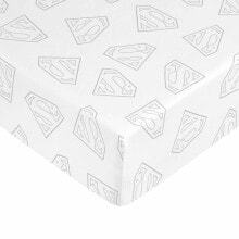 Fitted bottom sheet Superman 180 x 200 cm