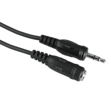 Hama 00205104 аудио кабель 2,5 m 3,5 мм Черный