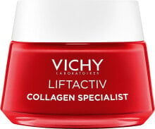 Straffende Anti-Aging Tagescreme für das Gesicht mit Biopeptide, Vitamin C und vulkanischem Wasser - Vichy Liftactiv Collagen Specialist