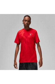 Jordan Essentials Baskılı Erkek Kırmızı T-Shirt