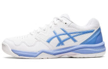 Asics Gel-Dedicate 7 低帮耐磨网球鞋 女款 白蓝 / Кроссовки Asics Gel-Dedicate 7 1042A167-102