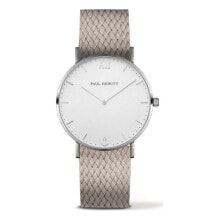 Мужские наручные часы с ремешком мужские наручные часы с серым текстильным ремешком Paul Hewitt PH-SA-S-ST-W-25S