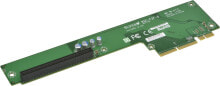 Комплектующие для телекоммуникационных шкафов и стоек Supermicro RSC-F2F-6 интерфейсная карта/адаптер PCIe Внутренний