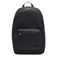 Мужские спортивные рюкзаки Мужской спортивный рюкзак черный с отделением Nike Heritage