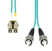 Кабели и разъемы для аудио- и видеотехники ProXtend FO-LCSTOM3D-004 волоконно-оптический кабель 4 m LC/UPC ST/UPC OM3 Морской волны