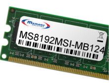 Модули памяти (RAM) memory Solution MS8192MSI-MB124 модуль памяти 8 GB