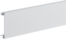 Hager BR08029016, Крышка кабельного лотка, Белый, Поливинилхлорид (ПВХ), VDE, 80 мм, 2 м