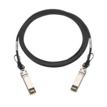 Кабели и разъемы для аудио- и видеотехники QNAP CAB-DAC30M-SFPP волоконно-оптический кабель 3 m SFP+ Черный