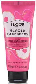 Купить кремы и лосьоны для тела I LOVE: Hand- und Nagelcreme "Glazed Raspberry"