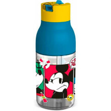 STOR Ecozen Remote Remote And With Broad Mouth Mickey Fun-Atastic 420ml Water Bottle
