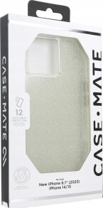 Case-Mate Case Mate Sheer Crystal case, champagne gold - iPhone 15