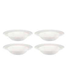 Lenox tin Can Alley Rimmed Soup Bowls, Set of 4