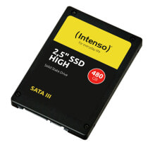 Купить внутренние твердотельные накопители (SSD) Intenso: Intenso High - 480 GB - 2.5" - 520 MB/s - 6 Gbit/s