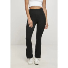 URBAN CLASSICS Organic Interlock Bootcut Leggings