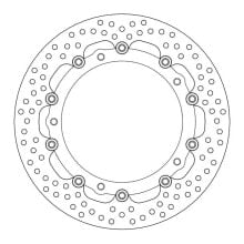 MOTO-MASTER Halo BMW/Husqvarna 112156 front brake disc