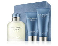 Dolce & Gabbana Light Blue pour Homme 75 ml EdT Set mit Body Cream