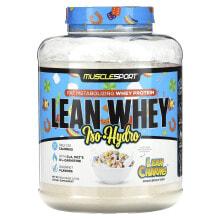 MuscleSport, Lean Whey, Iso-Hydro, Lean Charms, 80 oz (2,275 g)