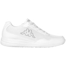 Мужская спортивная обувь для бега Мужские кроссовки спортивные для бега белые текстильные низкие Kappa Follow OC