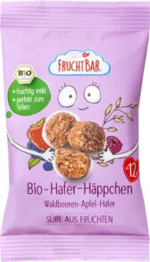 Kindersnack Hafer-Häppchen, Waldbeere, Apfel & Hafer ab 12 Monaten, 40 g