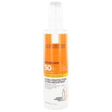 Sunscreen spray for sensitive skin SPF 50+ Anthelios (Invisible Spray Ultra Resistant) 200 ml