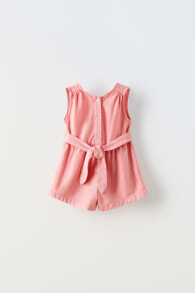 Belted playsuit