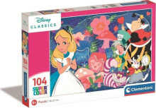 Купить пазлы для детей Clementoni: Clementoni CLE puzzle 104 SuperKolor DisneyClassic 25748