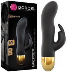 Bunny-Vibrator - Marc Dorcel Rabbit Expert G Black-Gold