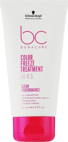 Maske für coloriertes Haar - Schwarzkopf Professional Bonacure Color Freeze Treatment pH 4.5