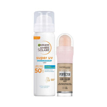 Garnier Ambre Solaire Super UV Over Makeup Protection Mist SPF50 75 ml sonnenschutz fürs gesicht unisex