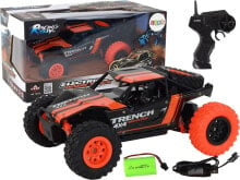 LeanToys Autko Terenowe Zdalnie Sterowane R/C 1:24 Pomarańczowe