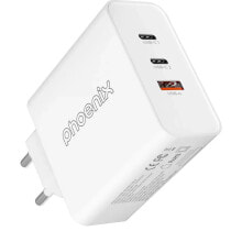 PHOENIX TECHNOLOGIES 65GAN2UC1UA-W 65W USB-C Wall Charger