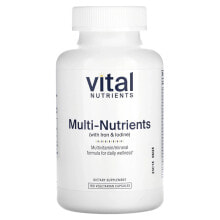Vital Nutrients, Multi-Nutrients (with Iron & Iodine), 180 Vegetarian Capsules