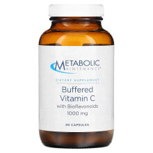 Buffered Vitamin C with Bioflavonoids, 500 mg, 90 Capsules