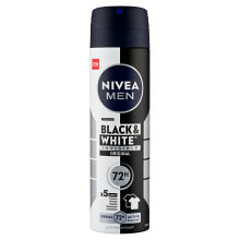 Nivea Invisible For Black & White Power Antiperspirant Spray Невидимый антиперспирант-спрей для мужчин 150 мл