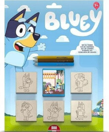 Multiprint MULTIPRINT BLUEY PIECZĄTKI BLISTER 5 SZT