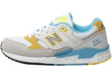 New Balance NB 530 轻便 低帮 跑步鞋 女款 白蓝黄 B宽 / Кроссовки New Balance NB 530 B W530PSB