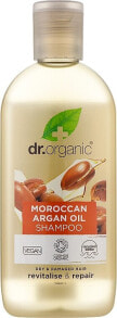 Feuchtigkeitsspendendes Shampoo mit Arganöl - Dr. Organic Bioactive Haircare Moroccan Argan Oil Shampoo