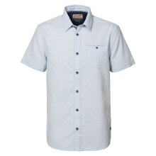 Мужские классические рубашки pETROL INDUSTRIES 1010-SIS412 Short Sleeve Shirt