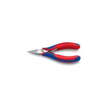 Knipex Elektronik-Greifzange Gesamtlänge 115 mm flachrunde Backen Form 2 Mehrkomponenten-Hüllen