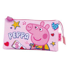 PEPPA PIG Triple 21x11x3.5 cm Pencil Case