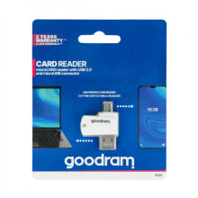 Устройство для чтения карт памяти - USB 2.0 + OTG - GoodRam